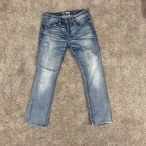 BKE Jake Straight Leg Blue Denim Jeans Men's Size 32S